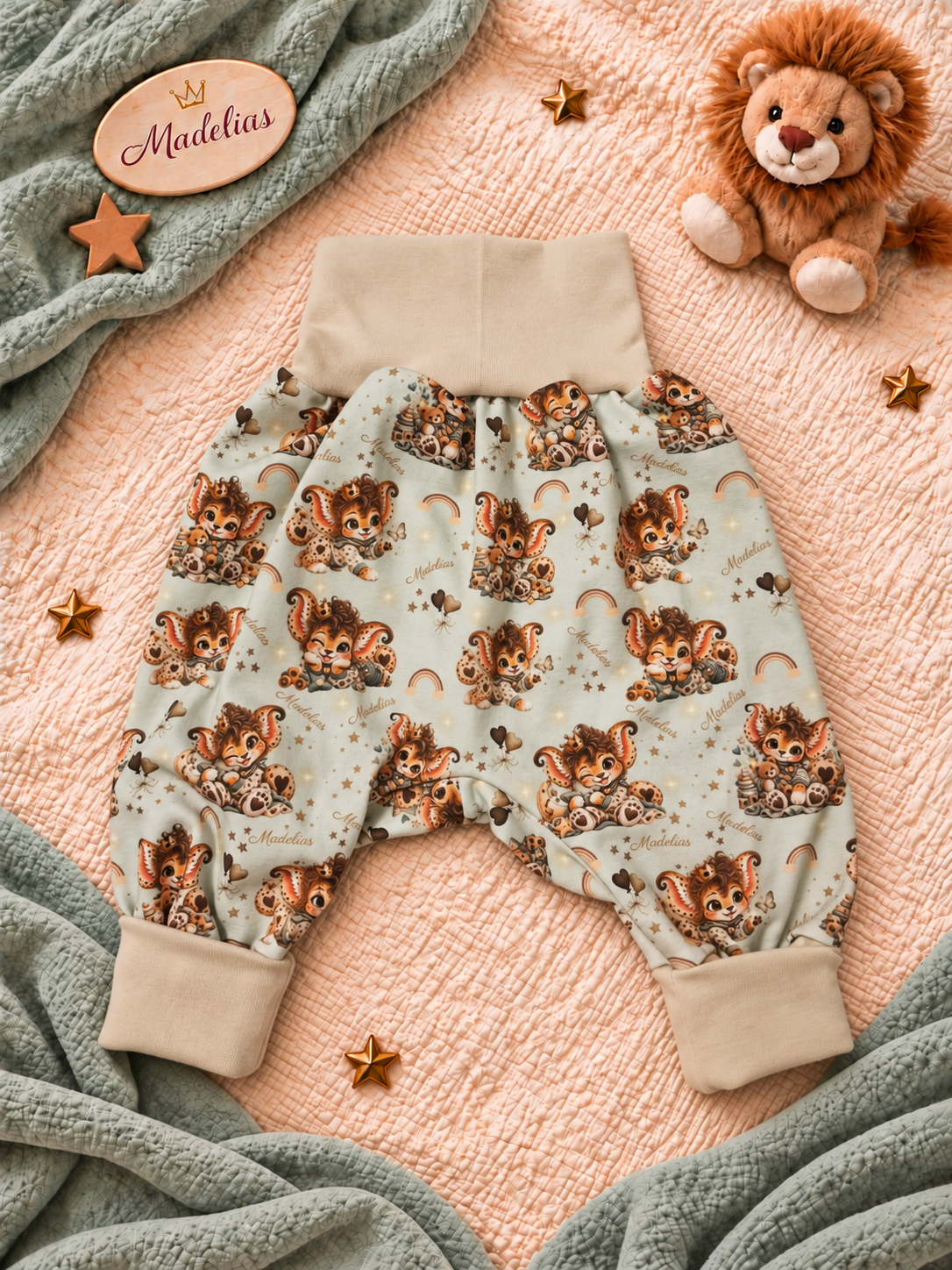 Madelias Lias Baby-Pumphose aus Jersey