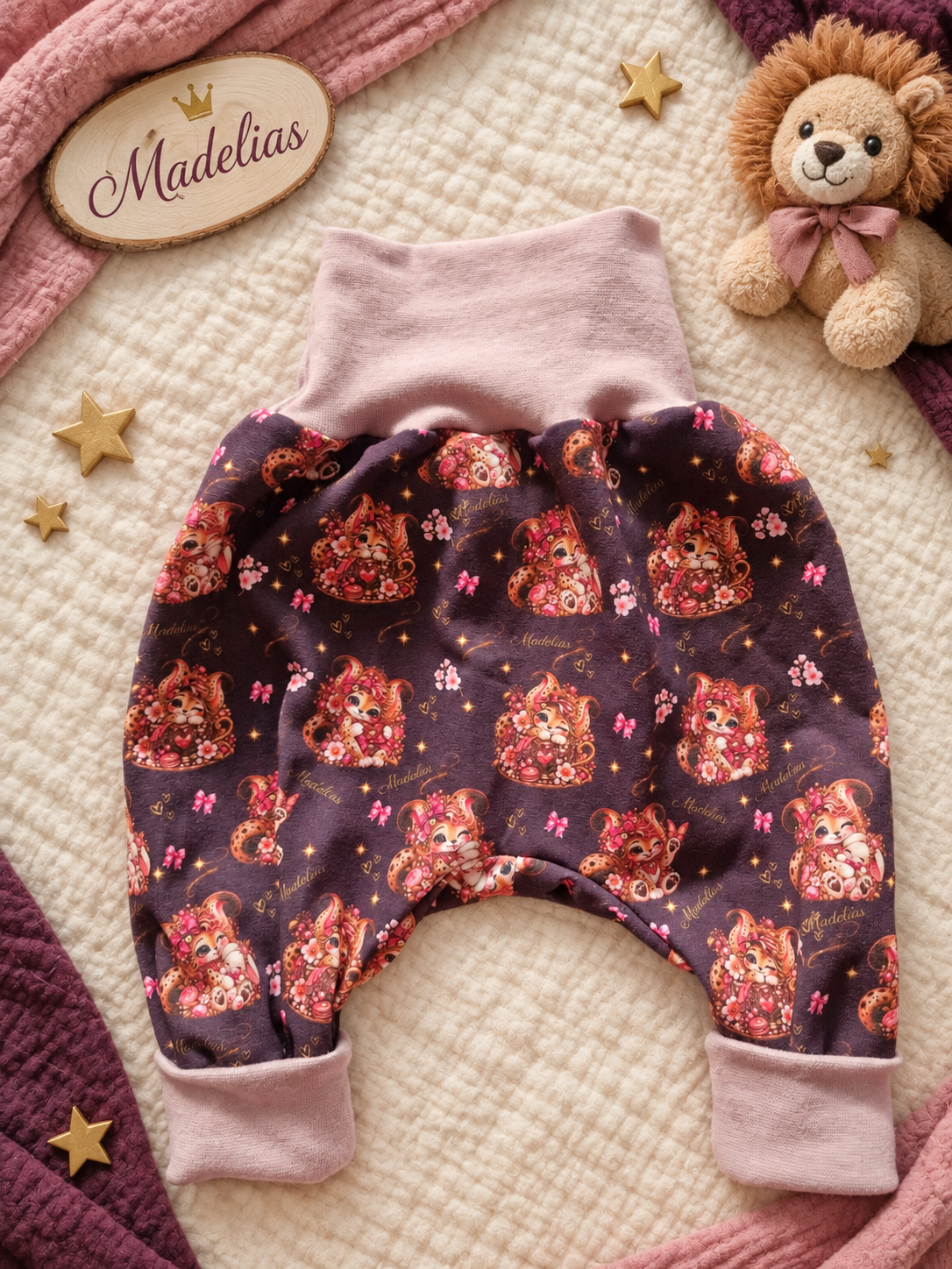 Madelias Madi Baby-Pumphose aus Jersey